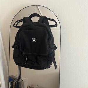 Good Condition: Lululemon Black Nylon Backpack